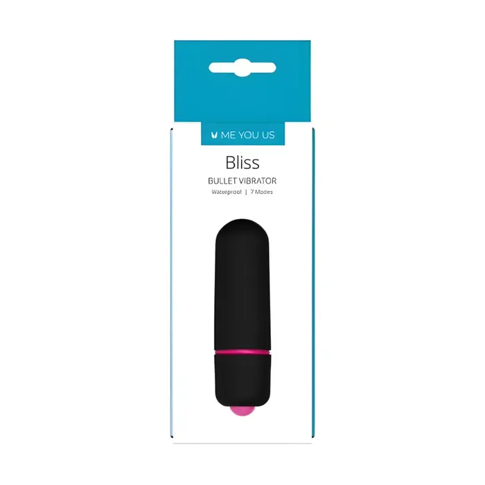 Me You Us Female Sex Toys Me You Us Bliss 7 Mode Mini Bullet Vibrator Black