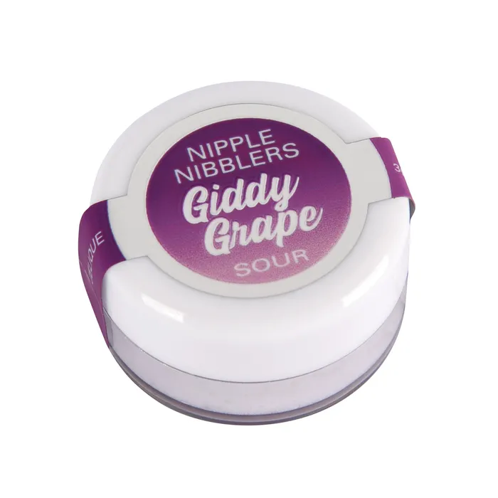 Nipple Nibbler Sour Pleasure Balm Giddy Grape 3g Jar Jelique Products Female Sex Toys Nipple Nibbler Sour Pleasure Balm Giddy Grape 3g Jar Jelique Products Female Sex Toys