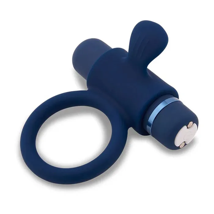 Nu Sensuelle Silicone Bullet Ring Navy Blue Nu Sensuelle Vibrators