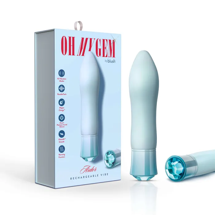 Oh My Gem Ardor Aquamarine Blush Female Sex Toys
