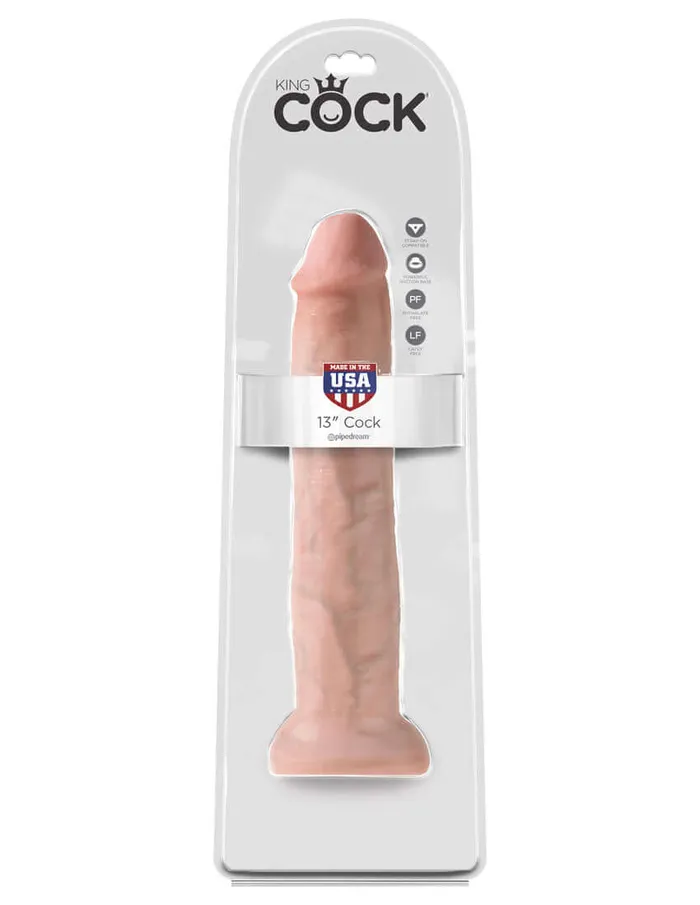 Pipedream Dildos King Cock 13 Inch Cock Flesh Pipedream Dildos King Cock 13 Inch Cock Flesh