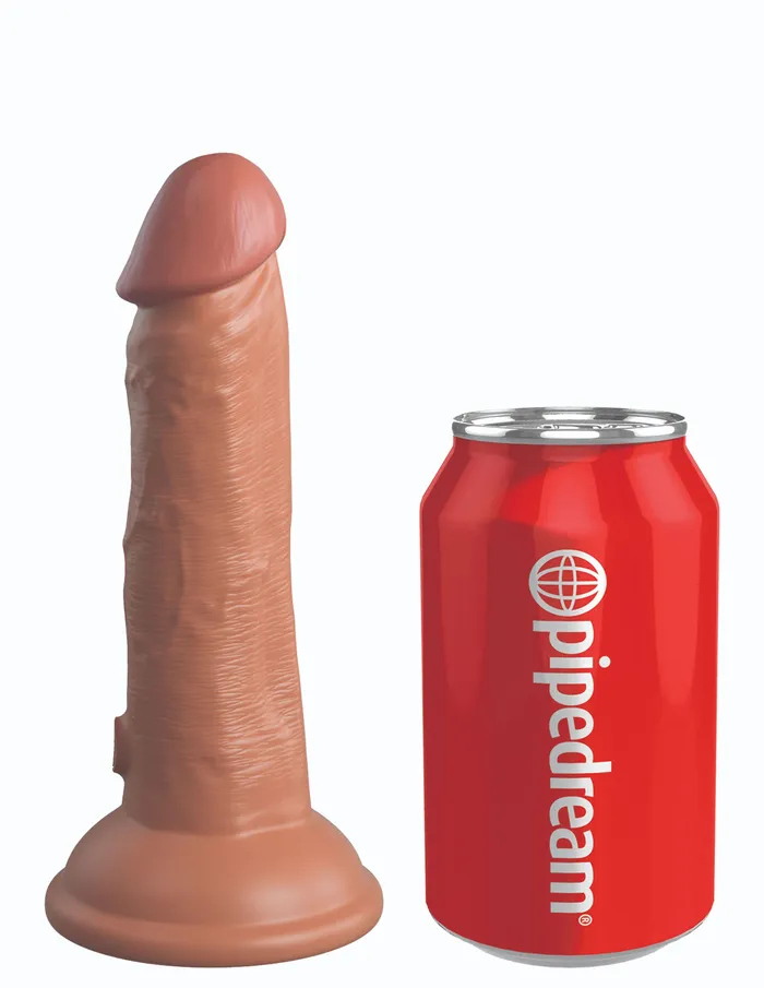 Pipedream Dildos King Cock Elite 6 Inch Silicone Dual Density Cock Tan Pipedream Dildos King Cock Elite 6 Inch Silicone Dual Density Cock Tan