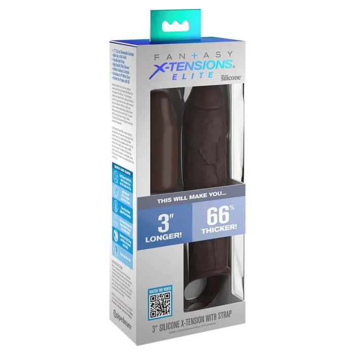 PipeDream XTensions Elite 3 Inch Penis Extender With Strap Male Sex Toys