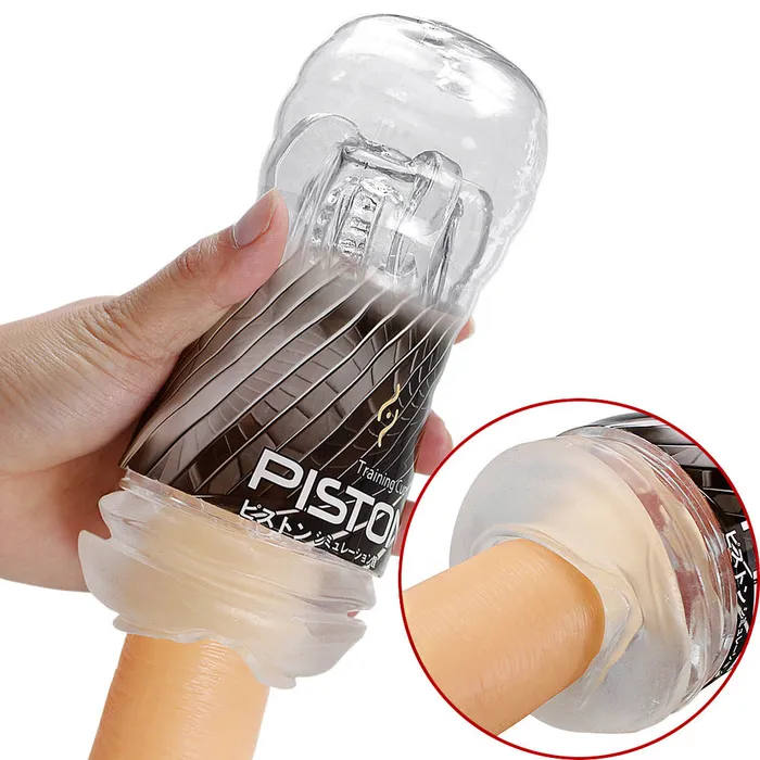 Pocket Pussy Male Masturbator Piston Vaginal Penis Masturbation Sex Toy for Men Domlust Male Sex Toys