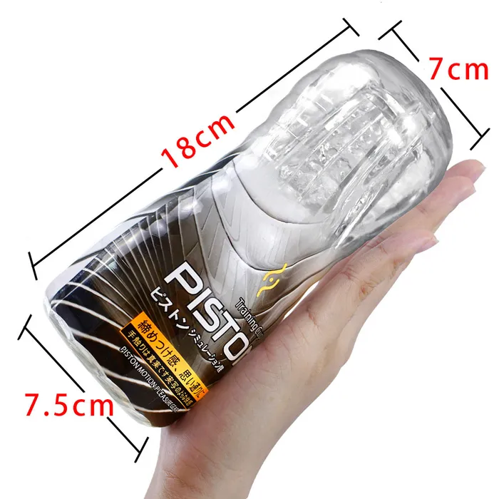 Pocket Pussy Male Masturbator Piston Vaginal Penis Masturbation Sex Toy for Men Domlust Male Sex Toys