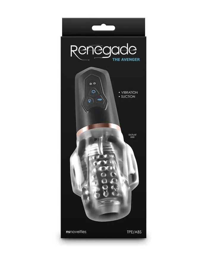 Renegade Avenger Black nsnovelties Anal