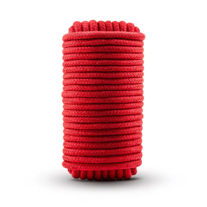 Restraints Temptasia Bondage Rope 32 Feet Red Blush