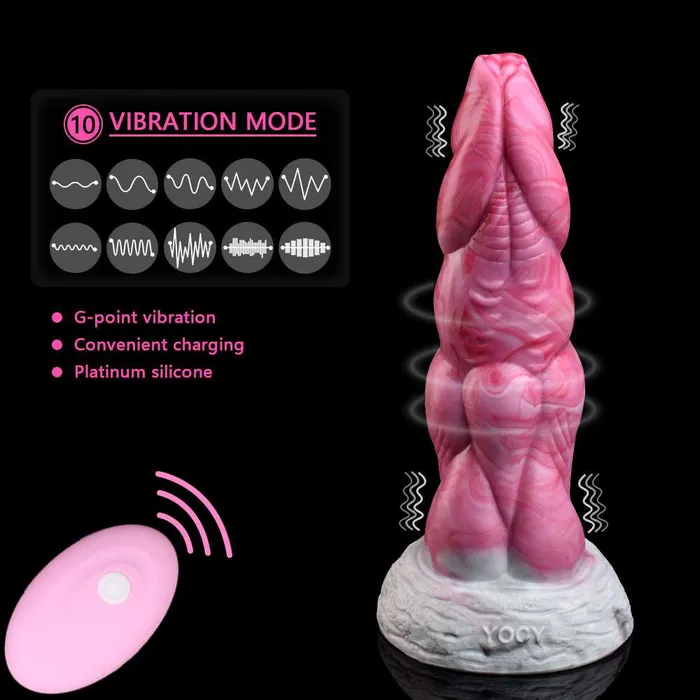 Ribbed Alien Vibrator Orintheus DirtyToyz Female Sex Toys