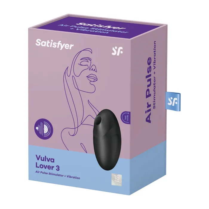 Satisfyer Vulva Lover 3 black Anal