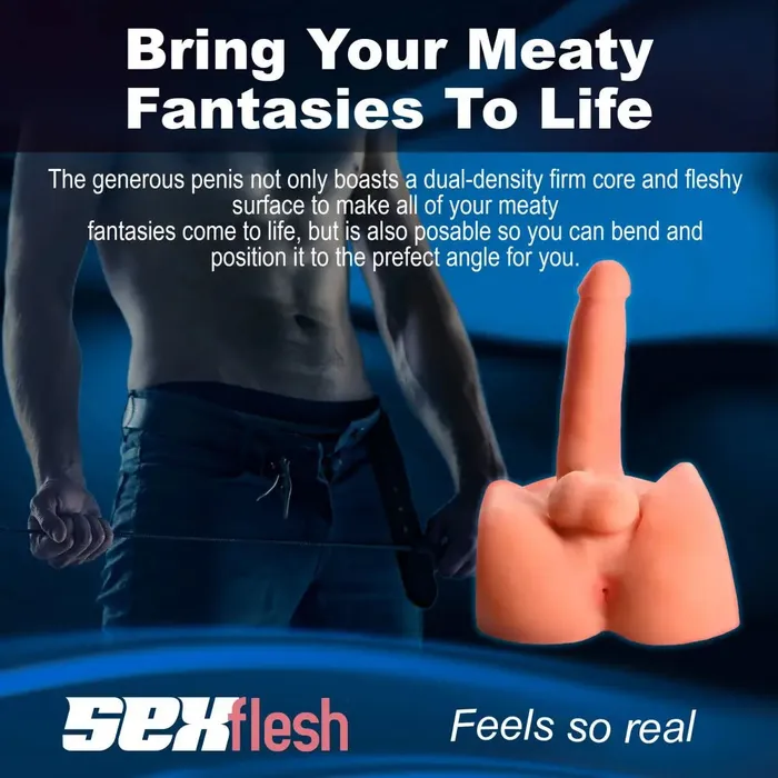 Sex Flesh Male Sex Toys Male Torso Sex Doll Both Ways Ben Masturbator and Rideable Dildo Combo Sex Flesh Male Sex Toys Male Torso Sex Doll Both Ways Ben Masturbator and Rideable Dildo Combo