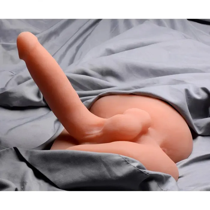 Sex Flesh Male Sex Toys Male Torso Sex Doll Both Ways Ben Masturbator and Rideable Dildo Combo