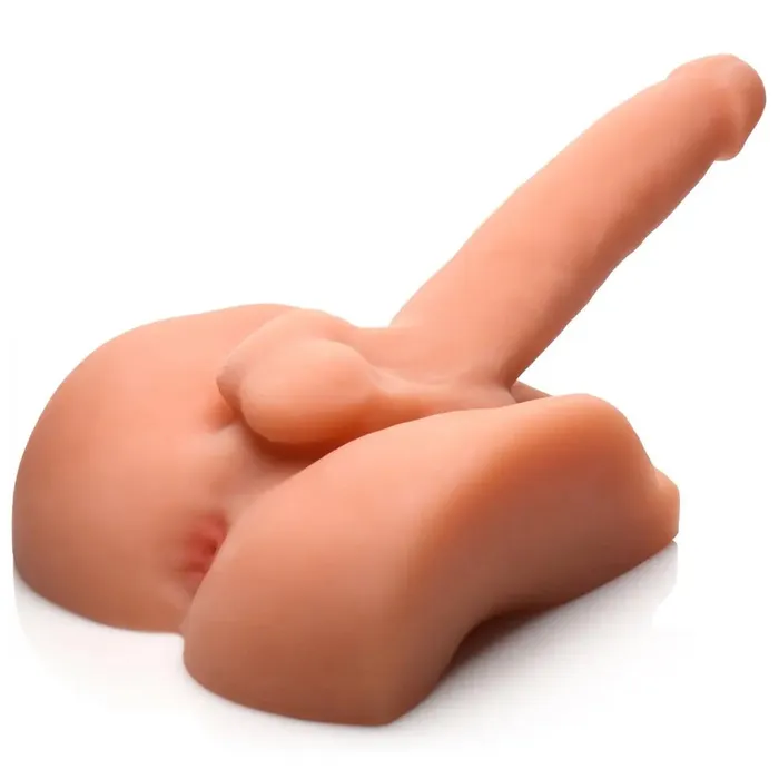 Sex Flesh Male Sex Toys Male Torso Sex Doll Both Ways Ben Masturbator and Rideable Dildo Combo