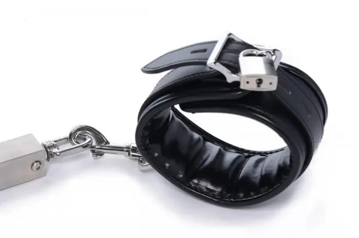 Squat Anal Impaler with Spreader Bar and Cuffs XR Brands Male Sex Toys