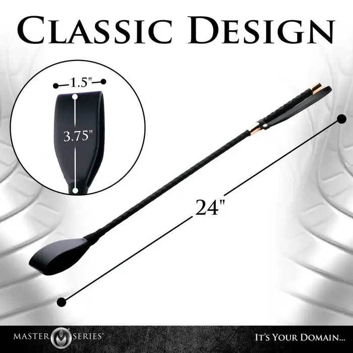 Stallion Riding Crop 24 Inch BDSM Impact Play Crop XR Brands Anal