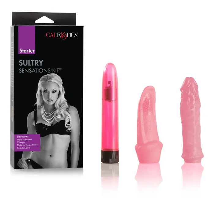 Vibrators CalExotics Starter Sultry Sensations Kit Pink Vibrators CalExotics Starter Sultry Sensations Kit Pink