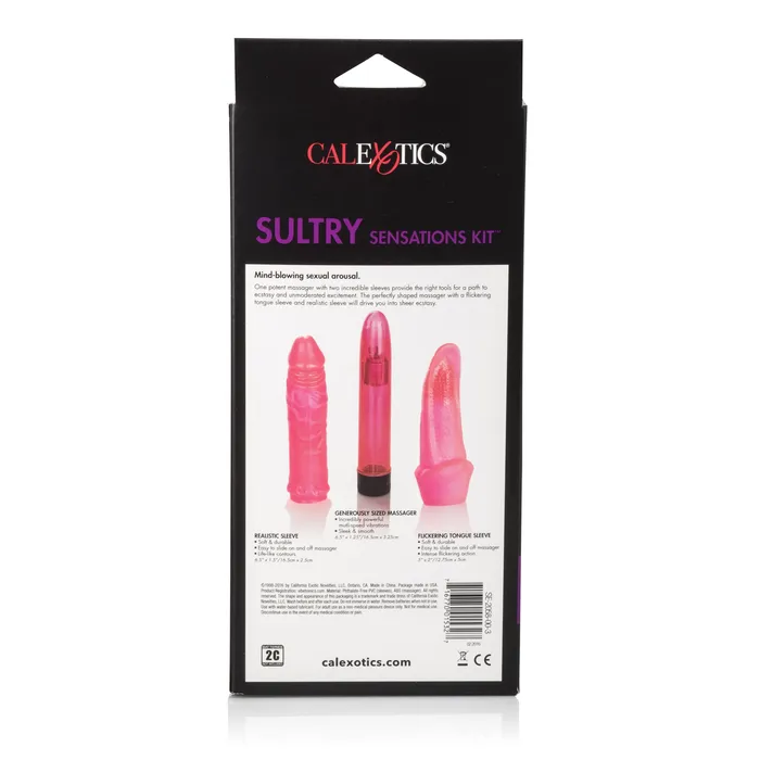 Vibrators CalExotics Starter Sultry Sensations Kit Pink Vibrators CalExotics Starter Sultry Sensations Kit Pink
