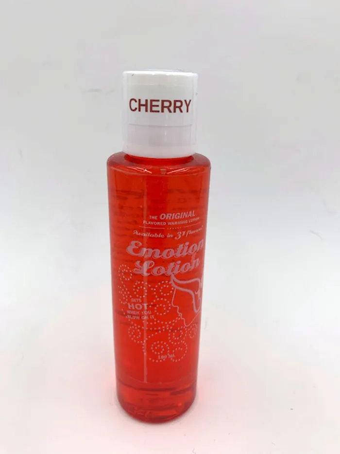Vibrators Emotion Lotion Cherry 4 Fl Oz Emotion Lotion