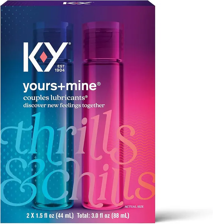 Vibrators KY Yours and Mine Couples Lubricant Paradise Marketing