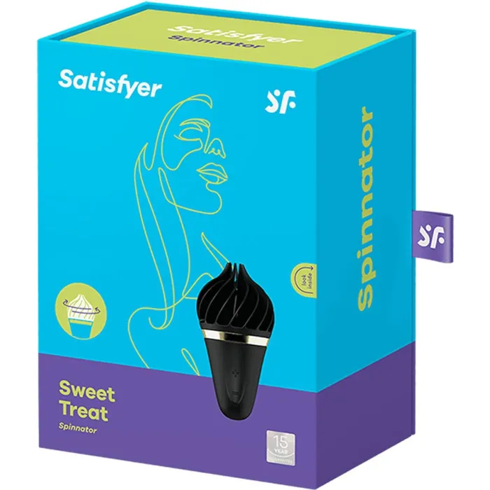 Vibrators Satisfyer Satisfyer Sweet Treat Vibrator GoldBlack