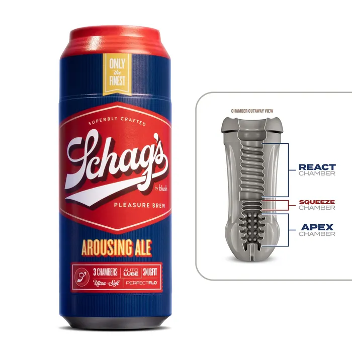 Vibrators Schags Aurousing Ale Frosted Blush Novelties