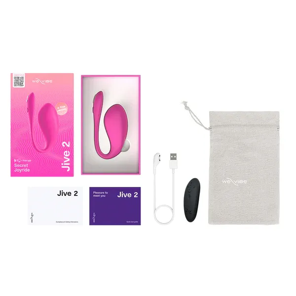 WeVibe Vibrators WeVibe Jive 2 Electric Pink