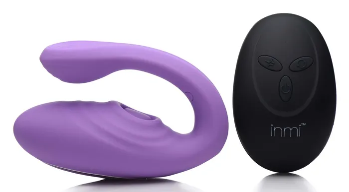 XR Brands inmi 7x Pulse Pro Pulsating and Clit Stim Vibe With Remote Vibrators XR Brands inmi 7x Pulse Pro Pulsating and Clit Stim Vibe With Remote Vibrators
