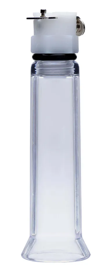 XR Brands Size Matters Nipple Pumping System With Detachable Cylinders Female Sex Toys
