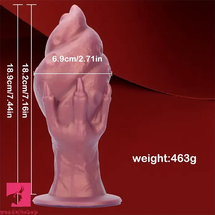 744in Silicone Winged Hand Fantasy Soft Prostate Odd Cock Dildo Weadultshop Dildos