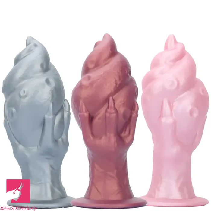744in Silicone Winged Hand Fantasy Soft Prostate Odd Cock Dildo Weadultshop Dildos