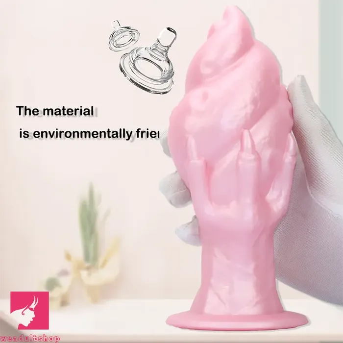 744in Silicone Winged Hand Fantasy Soft Prostate Odd Cock Dildo Weadultshop Dildos