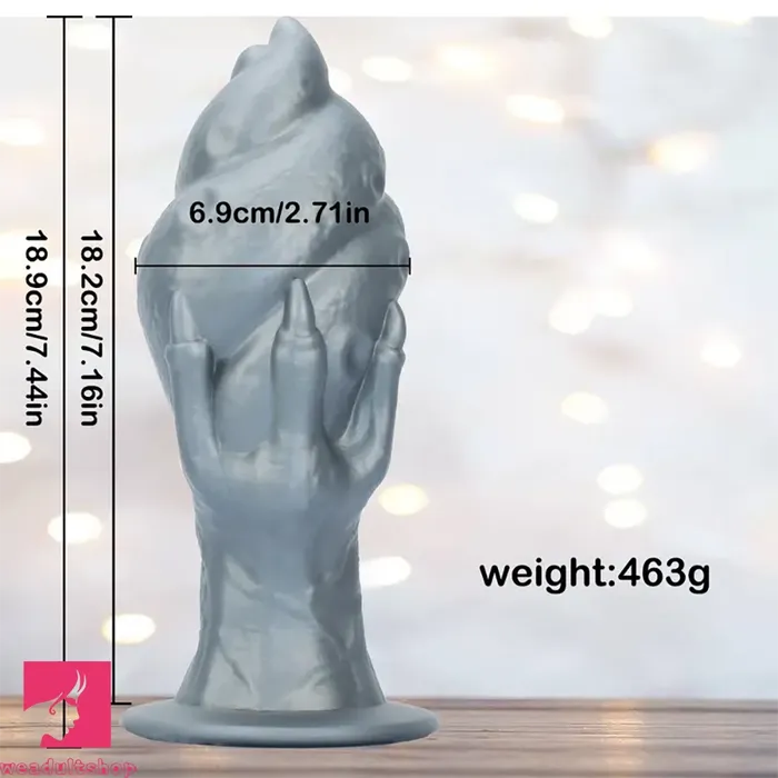 744in Silicone Winged Hand Fantasy Soft Prostate Odd Cock Dildo Weadultshop Dildos