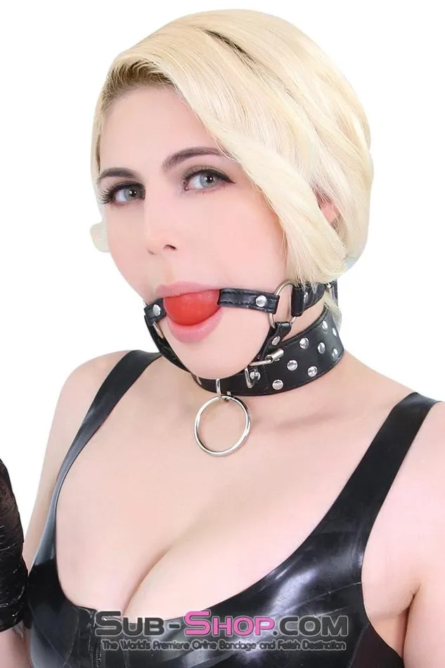 7865DL Beginners Chin Strap Bondage Ball Gag Idea Couples