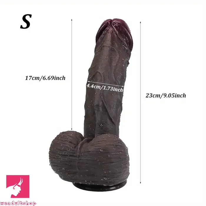 905in 984in 1142in 126in Realistic Large Soft Silicone Cock Dildo Weadultshop Dildos