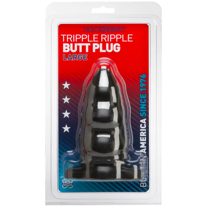 Adventure Seekers Triple Ripple Butt Plug 55 Inch Fun Doc Johnson Anal