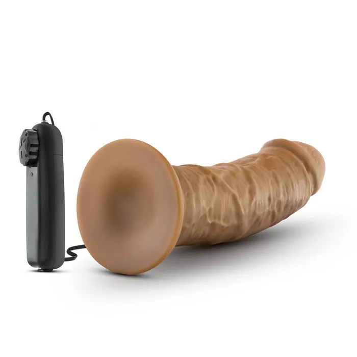Anal Dr Joes 8Inch Vibrating Suction Base Dildo for Exciting Adventures Blush Novelties