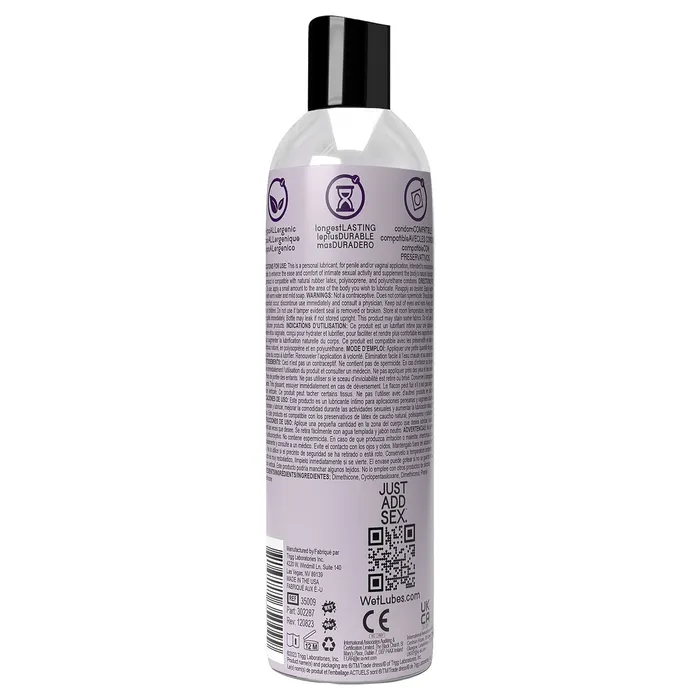 Anal Wet Wet Uranus Anal Lube Premium Silicone Based Lubricant 4 Oz