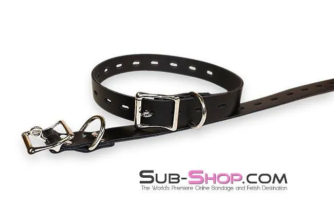 Autumn Anal 3756A Locking Bondage Strap Black 4 Sizes