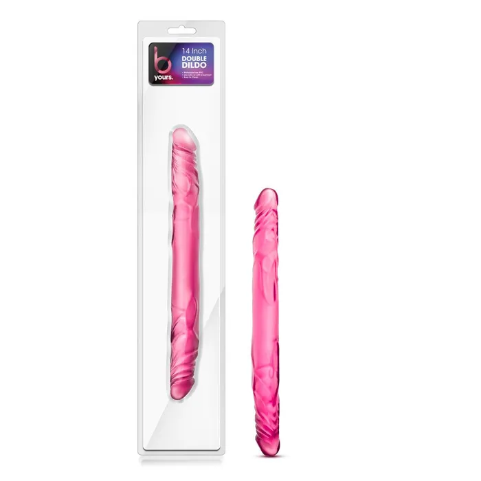 B Yours 14 Double Dildo Pink Blush Dildos