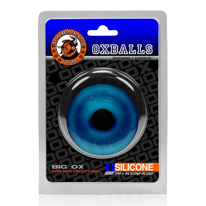 Big Ox Cockring Space Blue Oxballs Vibrators Big Ox Cockring Space Blue Oxballs Vibrators