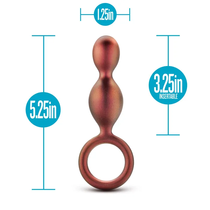Blush Anal Anal Adventures Matrix Duo Loop Plug Copper