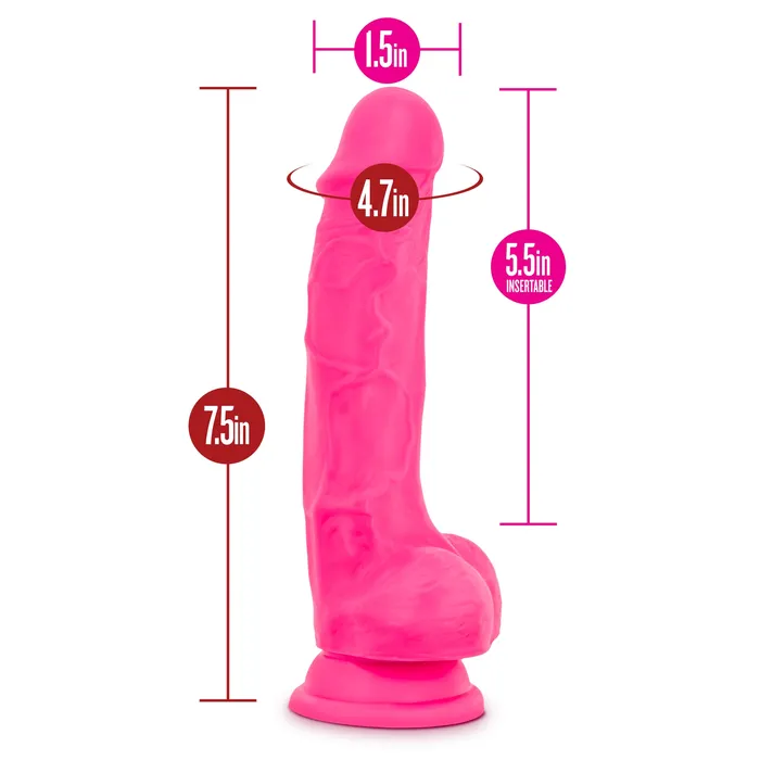 Blush Novelties Female Sex Toys Colorful Silicone GSpot Toy with Strong Suction Cup for Fun Adventures