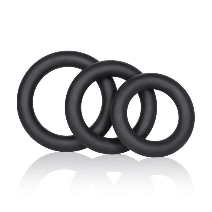 Calexotics Adventure Silicone Rings 3 Sizes for Fun and Comfort Anal