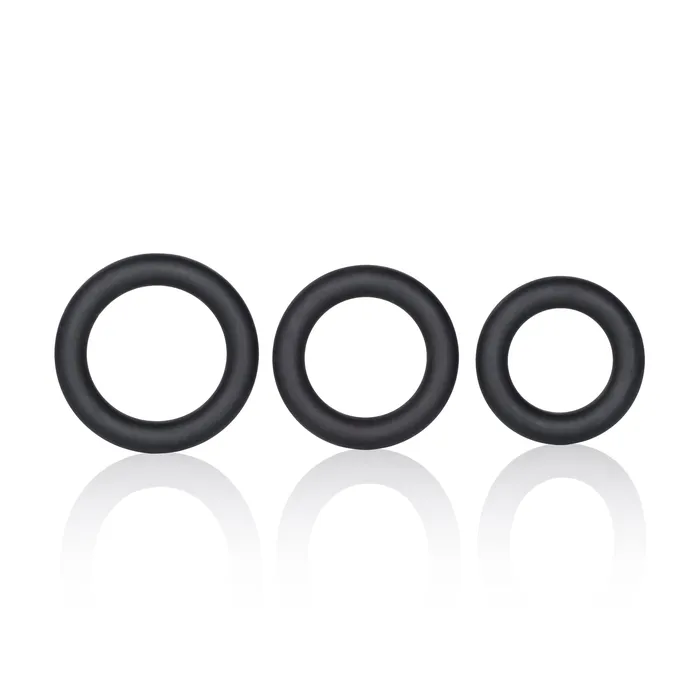Calexotics Adventure Silicone Rings 3 Sizes for Fun and Comfort Anal