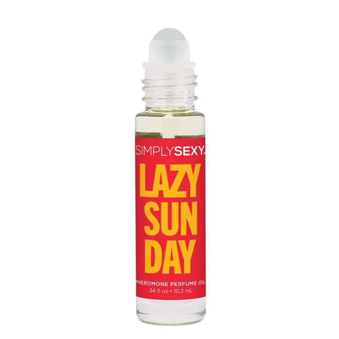 Classic Brands Female Sex Toys Simply Sexy Pheromone Perfume Oil Lazy Sunday Roll on 34 Oz