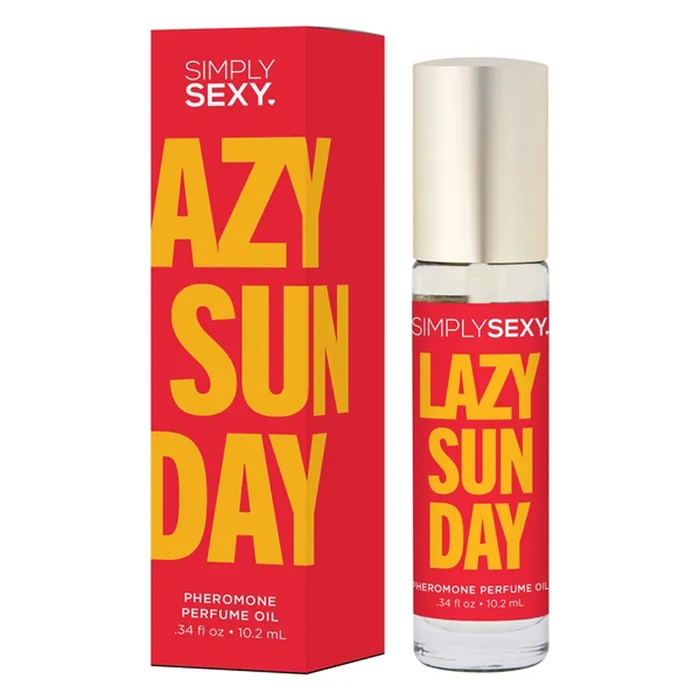 Classic Brands Female Sex Toys Simply Sexy Pheromone Perfume Oil Lazy Sunday Roll on 34 Oz