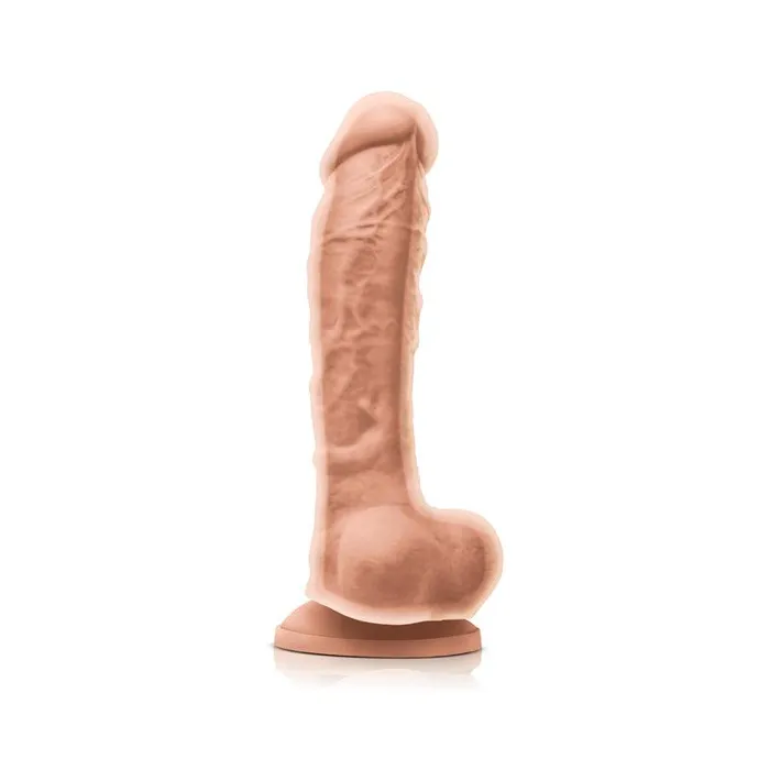 Colours Dual Density 8 Dildo White nsnovelties Dildos