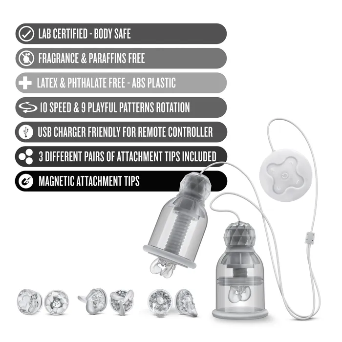 Couples Temptasia Titillator Nipple Play Blush