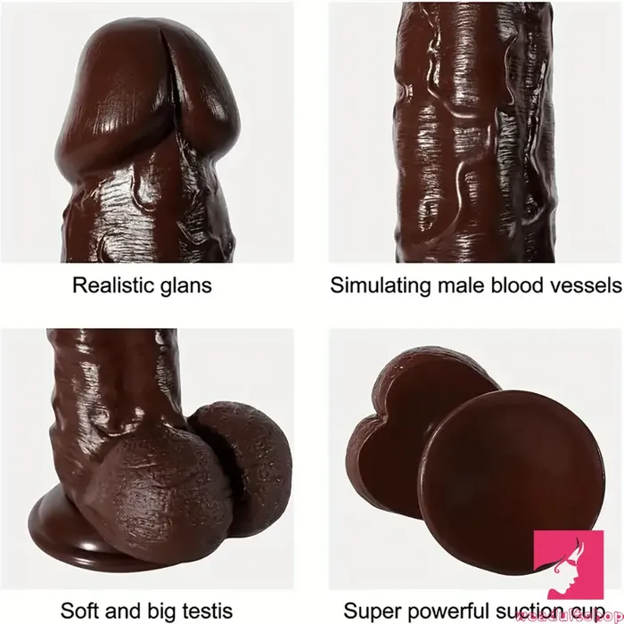 Dildos 11in Big Ebony Silicone Soft Dildo Adult Sex Toy For Female Male Sex Weadultshop