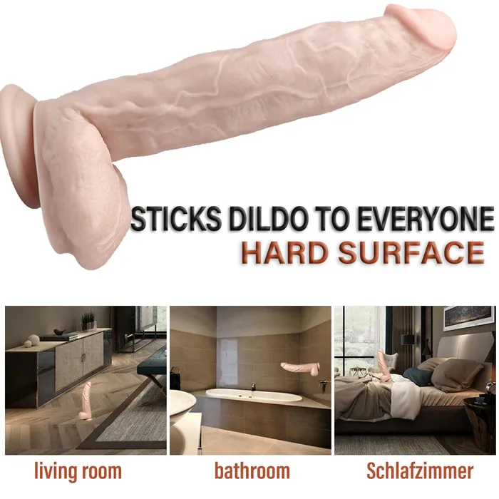  Dildos Big coarse skin color dildo
