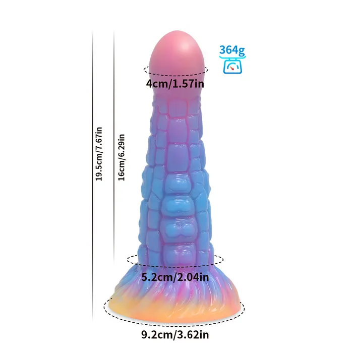 Dildos Glow In The Dark Creature Anal Dildo